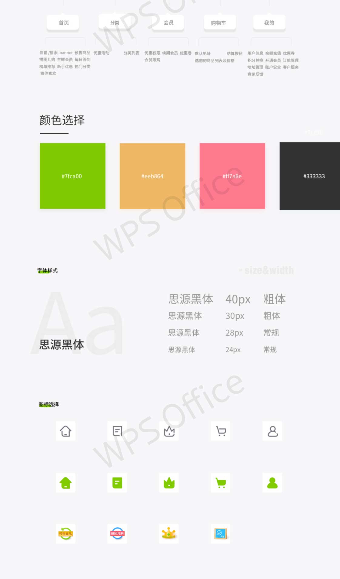 生鲜超市app开发项目设计标准